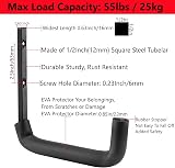 Heavdace Garage Hooks 25 cm Heavy Duty Wall Mount Storage Hangers 6 Pack view 3