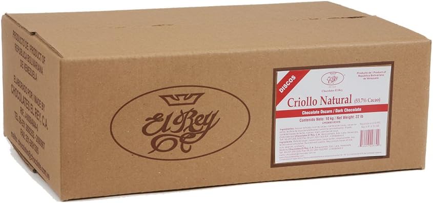 22 lbs. of Chocolates El Rey Premium Chocolate Discos (Con Leche)