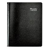 Brownline Monthly Academic Planner, July2015 - August 2016, Twin-wire, Black, 11 x 8.5 inches (CA701.BLK-16)