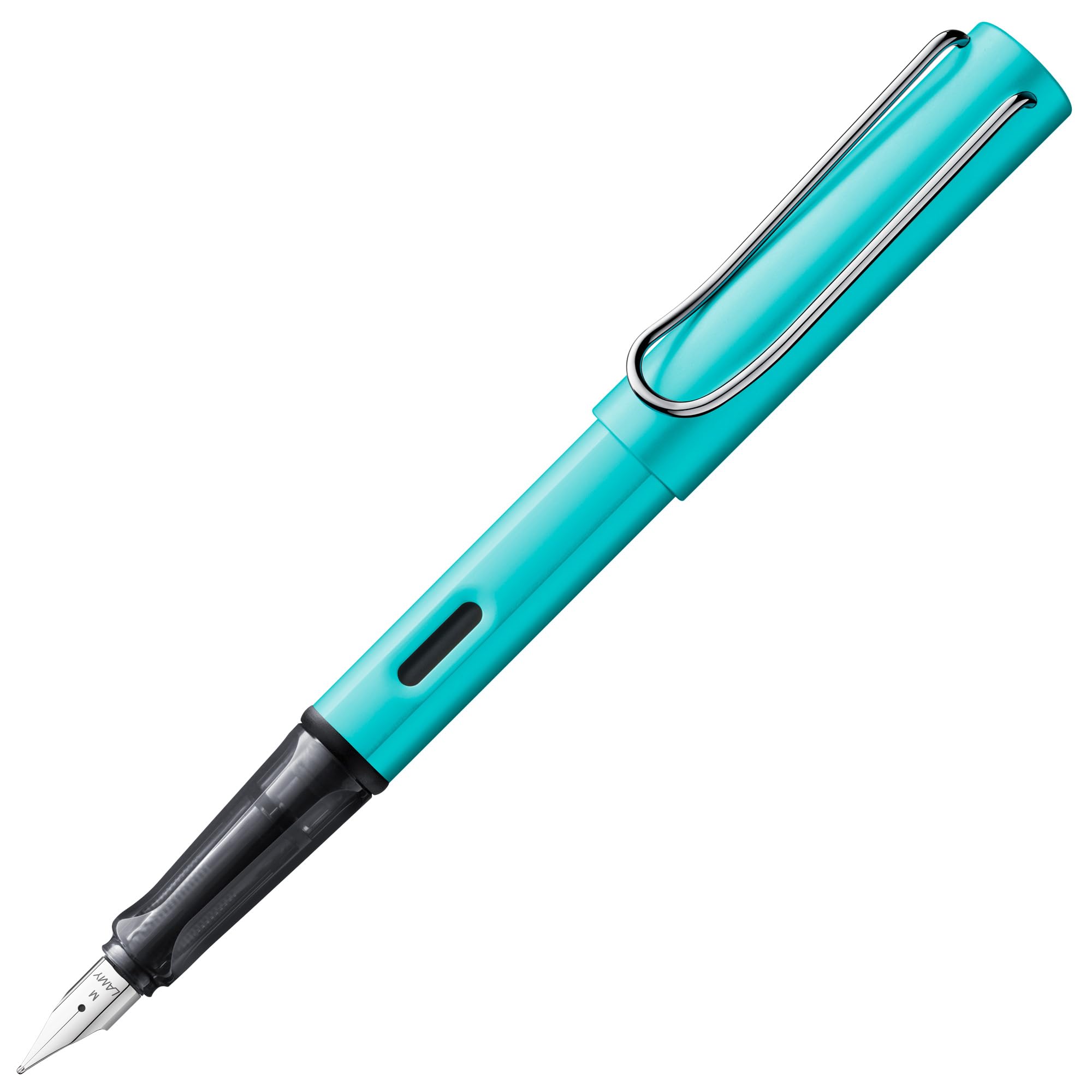 LAMY AL-star turmaline - Fountain Pen with ergonomic grip & polished Left-Handed steel nib (LH) in size M - lightweight aluminum body - including LAMY T 10 blue cartridge