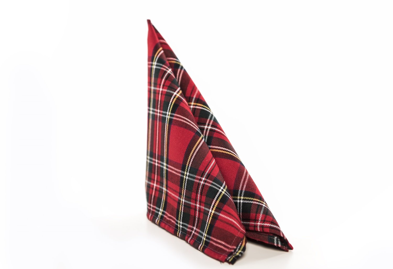 texpot Pack of 12 napkins, 40 x 40 cm, tartan chequered, made from 100% polyester