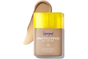 Supergoop! Protec(tint) Daily Skin Tint SPF 50 - 26W - Light, Buildable Coverage for Immediately Smooth, Even-Looking Skin - Natural Finish