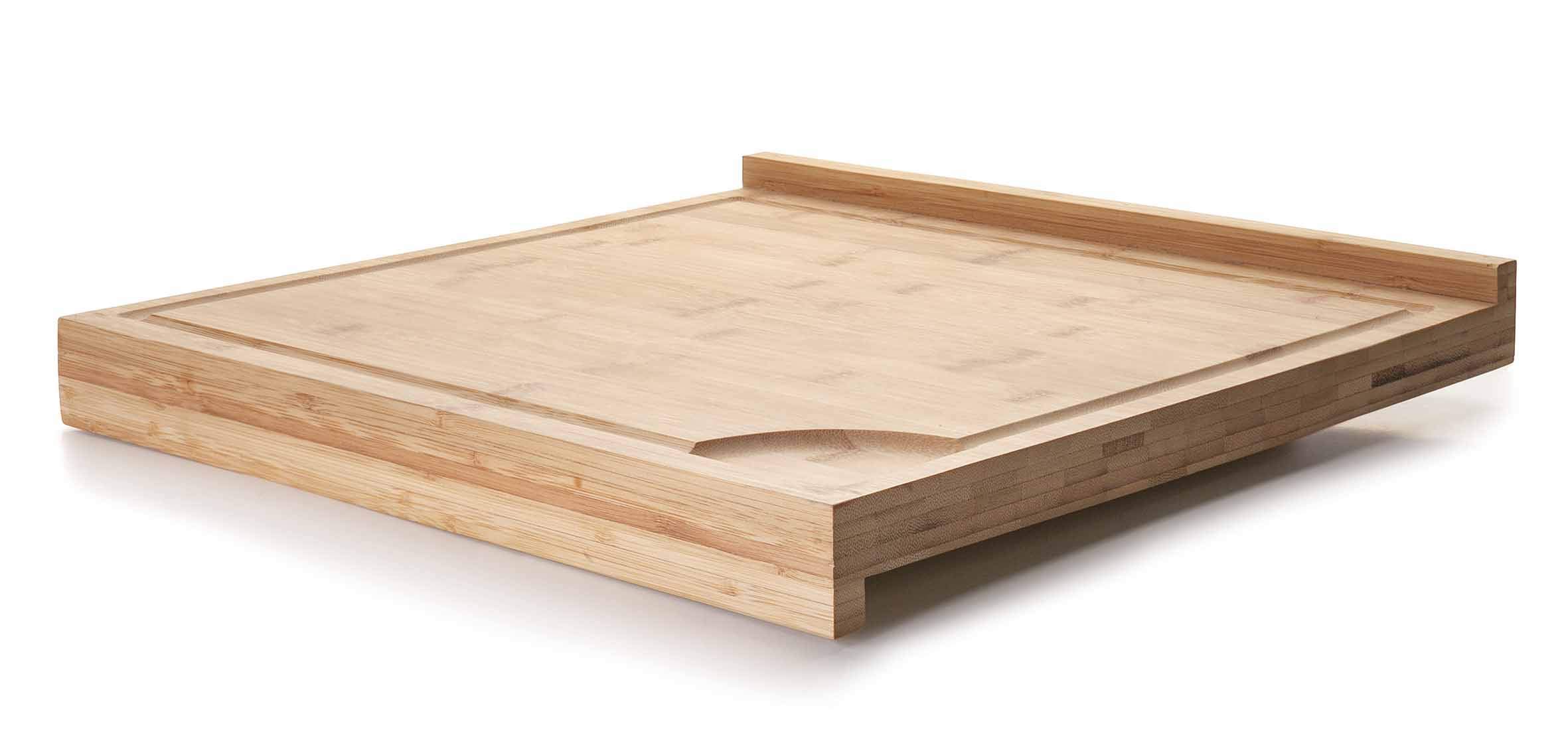 Lacor 60492 Bamboo Dual Bread Cutting Board, 38 x 39.5 x 30 cm, Beige