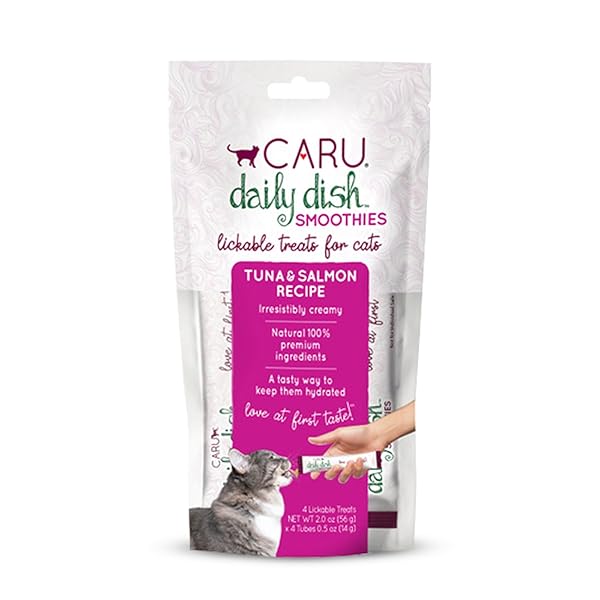 CARU DAILY DISH SMOOTHIES TUNA & SALMON RECIPE...