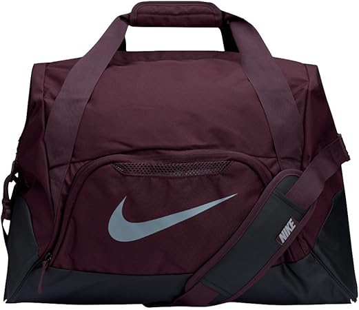 maroon nike duffel bag