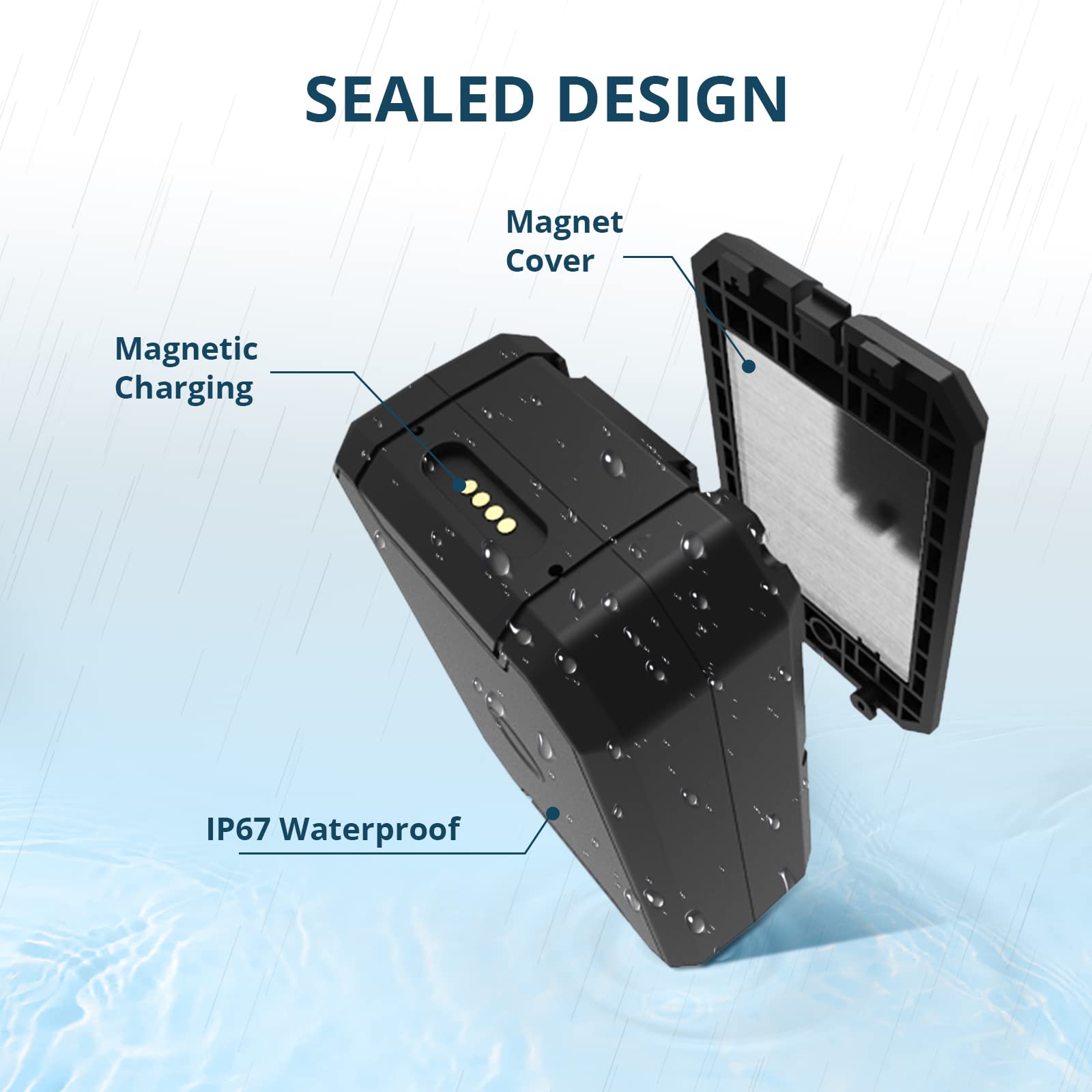 4G GPS Tracker, Tracking Device for Car Hidden, Long Trip Tracking Accurate Positioning with IP67 Waterproof, Anti-Theft Removal Alert for Vehicle Management, Asset Tracking-Subscription Required