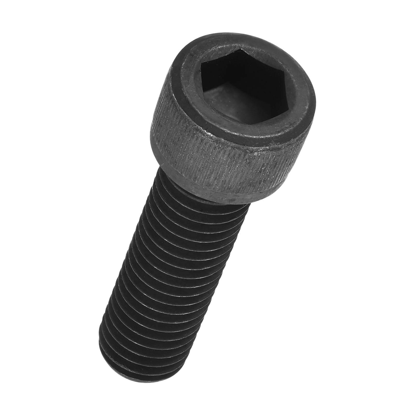 Kozelo 20pcs Socket Head Cap Screws - [M16-2 x 45mm] Alloy Steel Black Oxide Grade 12.9 Internal Hex Screw Full Thread for Industrial & Machinery Use, Black