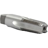 Drill America 1/8"-27 NPT High Speed Steel Interrupted Thread Pipe Tap, DWT Series
