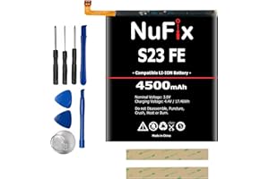 NuFix Battery Replacement Kit for Samsung S23 FE EB-BS711ABY (Battery + Basic Tools)