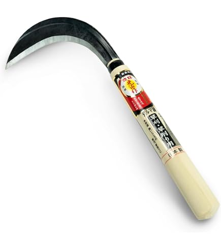 Amazon.com: Nisaku No.130 Nisaku Stainless Steel Crescent Scythe