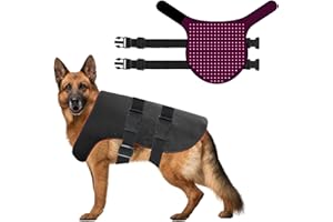 FSDLJSP Red Light Therapy for Dogs and Cats, Portable Wearable Infrared Back Belt for Pets, 660nm & 850nm Wavelength Device f