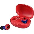 eKids Spiderman Wireless Earbuds with Microphone, Bluetooth Earbuds with Charging Case for Ear Buds, Designed for School, Home, or Travel