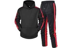 JMMSlmax Mens Tracksuit 2 Piece Hoodie Mens Hoodie Sweatsuit Sets Men's Jogging Tracksuit Set Long Sleeve Outfit Pullover Set