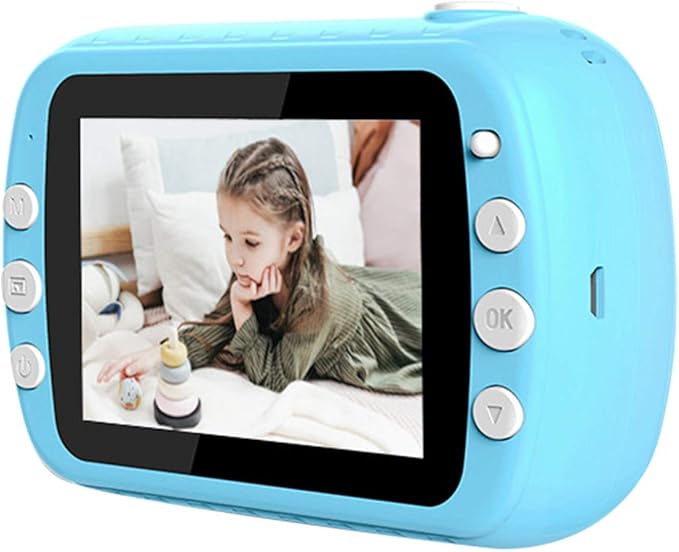 Lemooner Polaroid Kameras 3.5 Zoll HDBildschirm Digital Kinderkamera Sofortbildkamera Jungen