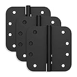 Schlage 4" Door Hinge with 5/8" Radius Round Corner