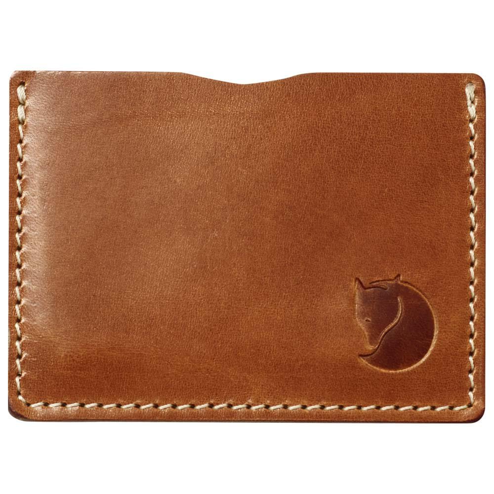 Fjallraven 77308-249 Övik Card Holder Gym Bag Unisex Leather Cognac Size One Size
