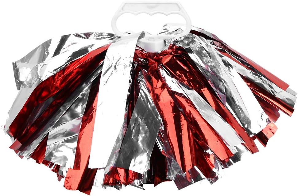 RiToEasysports Cheerleader Pom Poms Squad Pompoms for