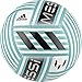 adidas Performance Messi Soccer Ball, White/Energy Blue/Black/Light Grey, Size 4