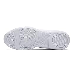 ZVC Cheer Shoes Girls White Cheerleading Shoes for