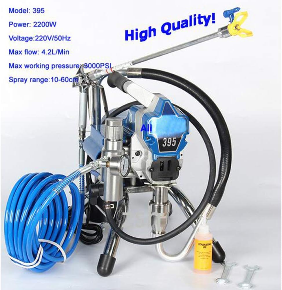 High-Pressure New airless Spraying Machine Airless Spray Gun Electric Airless Paint Sprayer 390 395 Painting Machine Tool