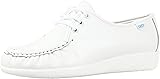 SAS Siesta Comfort Tie White 7.5 N - Narrow