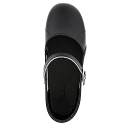 Bjork Women's Marcella Mary-Jane Leather Clogs