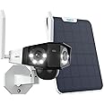 REOLINK 4K 8MP Dual-Lens Solar Security Camera Wireless Outdoor, 180° View for Home Surveillance, 2.4G/5GHz WiFi, Spotlight Color Night Vision, Human/Car/Pet Detection, No Extra Fee, Duo 2+Solar Panel