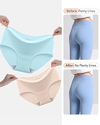 Domee Teen Girls Seamless Underwear No Show Panties
