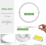 zemty 15W LED Ceiling Light 1800LM 3000K 4000K 6500K IP44 Ultra Thin 18cm view 3