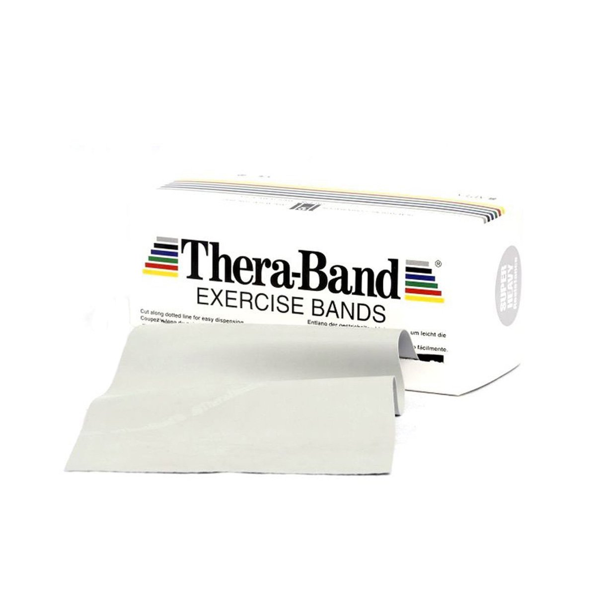 Thera-Band Exercise Band - 5.5m Super Heavy, Silver