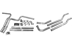 Dynomax 89003 Universal Dual Kit Silver