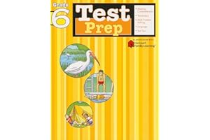 Test Prep: Grade 6 (Flash Kids Harcourt Family Learning)