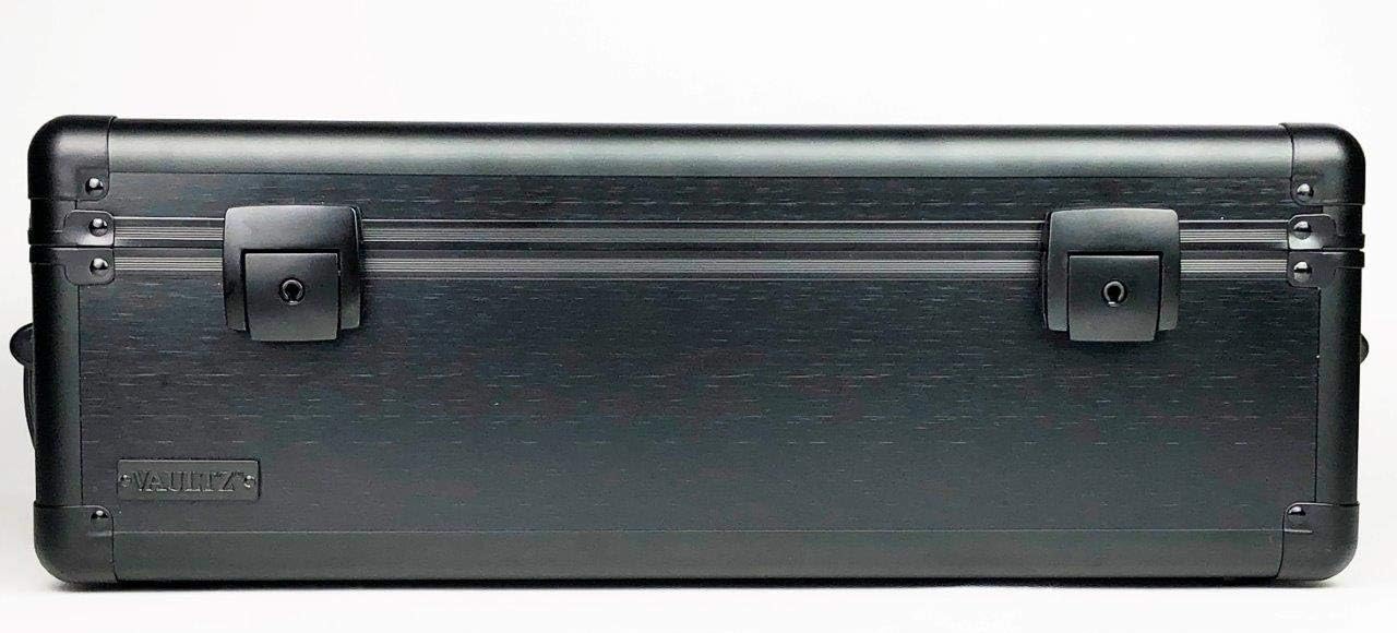 Vaultz Dorm/Storage Chest with Key Locks, 10 L x 6.5 H x 7.3 W inches, Super Tactical Black: Office Products