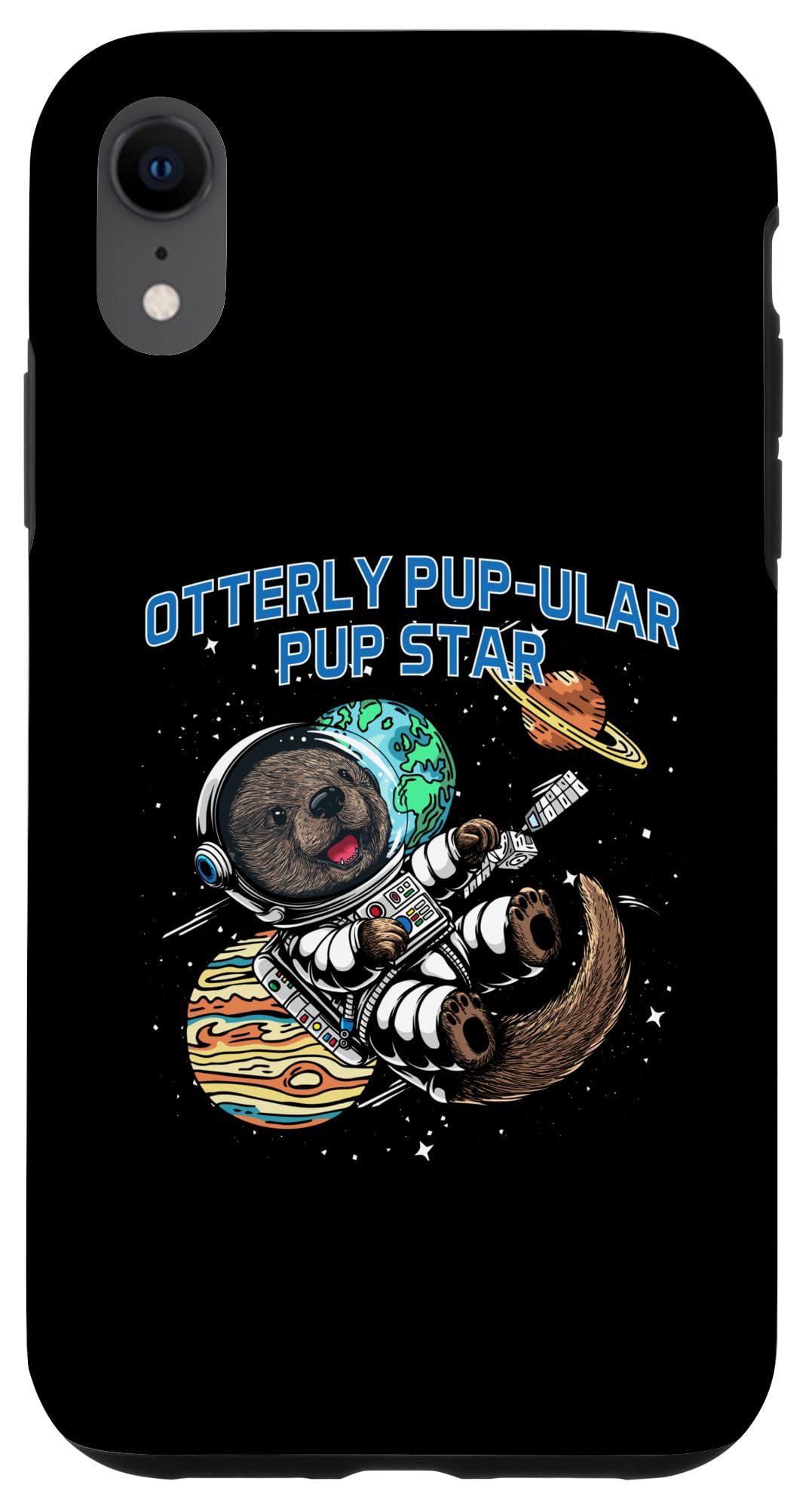 iPhone XR Otterly Pupular Pup Star Beautiful Otter Lover Cute Case