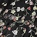 Dezzal Women's Floral Embroidered Sheer Evening Cocktail Dress