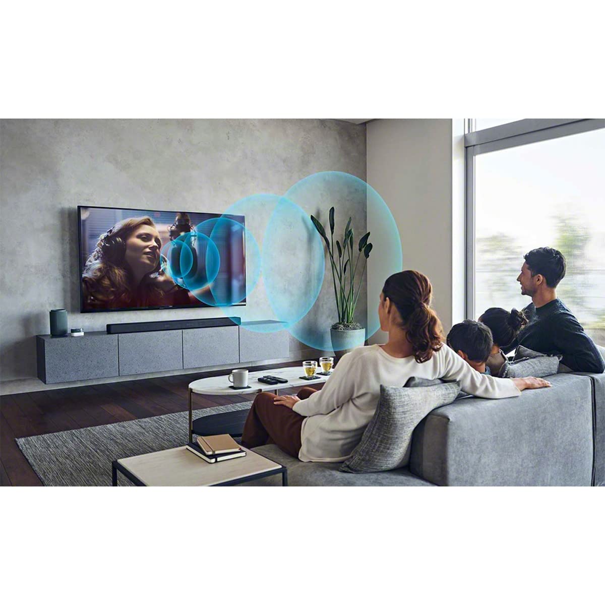 Sony 55 Inch 4K Ultra HD OLED Smart Google TV with Dolby Vision HDR, Bluetooth, Wi-Fi, HDMI, USB - 2022 Model XR55A95K