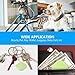 Apsung Key Finder, 2 Pack Wireless Anti-Lost Tracker, Anything Finder Wallet Bags Pet, Nut 3 Mini Locator App Control Smartphones.