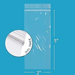 GPI - 2" x 5" Small Zip Bags, 200 Count, 2