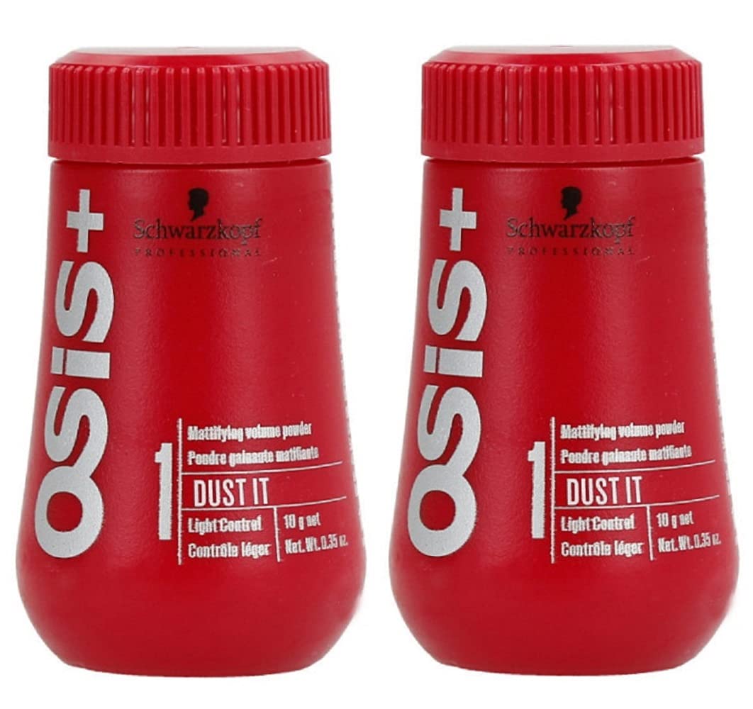 Schwarzkopf Professional Osis+ Light Control Dust It Mattifying Volume Powder 10 g Pack of 2