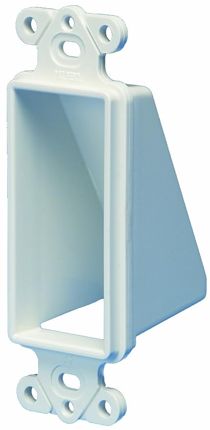 Arlington CED1-1 Cable Wall Plate Insert, Hide Wires, 1-Gang, White ...