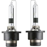 GTMOTO D2R Bulbs for 04-05 Toyota Prius Sienna HID Headlight Xenon Low Beam | 6000K Cool Bright White Lamp Replacement OEM D2RC1 35W Front Dipped Light, 2-Pack