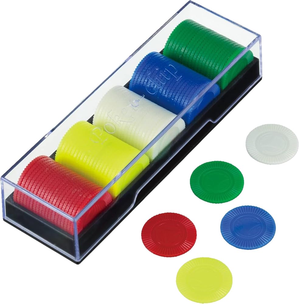 ハナヤマ(HANAYAMA) ポーカーチップ プラスチック製 26mm 対象年齢 6才~商品画像