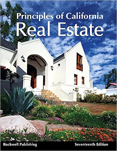 Principles Of Ca Real Estate 17th Ed Kathryn Haupt David Rockwell Rockwell Publishing 9781939259608 Amazon Com Books