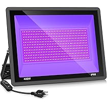 YANYCN 400W LED Black Light, Big Blacklight Flood Light