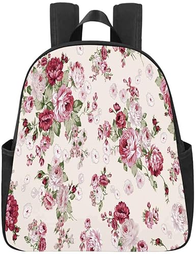 flower pattern backpack