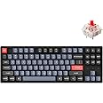 Keychron K8 Pro Wireless Custom Mechanical Keyboard, QMK/VIA Programmable Bluetooth/Wired Tenkeyless RGB Backlight with Hot-swappable Gateron G Pro Red Switch Compatible with Mac Windows Linux