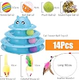 Speedy Panther 14 Pack Interactive Cat Toys Indoor Kitten Toy Set view 2
