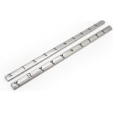 Door Panel Top Repair Brackets (Pair) &ndash; Compatible with BMW E36 3-Series Coupe &amp; Convertible 1992&ndash;1999 (M3 325is 328is) &ndash; 5052 Aluminum Reinforcement, Left &amp; Right