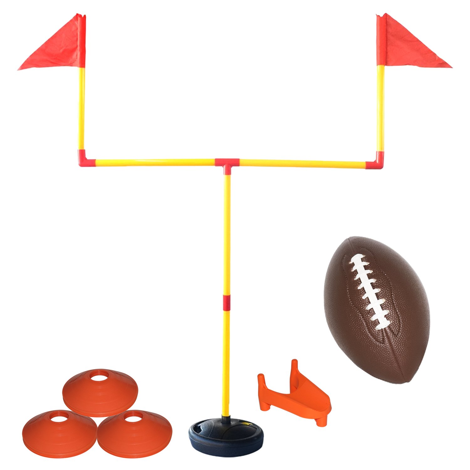 Exercise N Play Youth Football Goal Post Set Flag Football