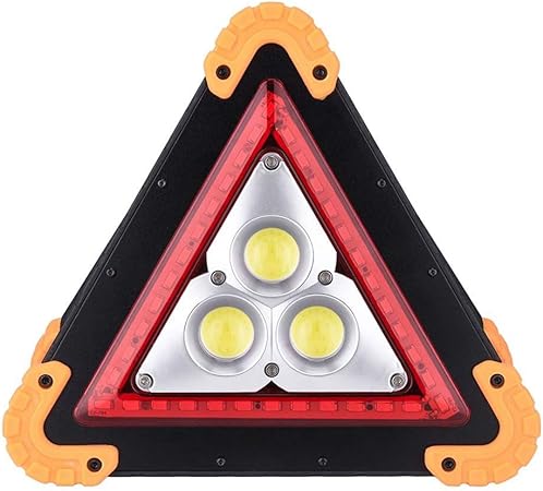 Amazon 車用 三角停止板三角表示反射板 Led デルタストップ 点滅 Usb充電式折りたたみ式 緊急対応用品 昼夜兼用 追突事故防止 電池付属 三角停止板 車 バイク